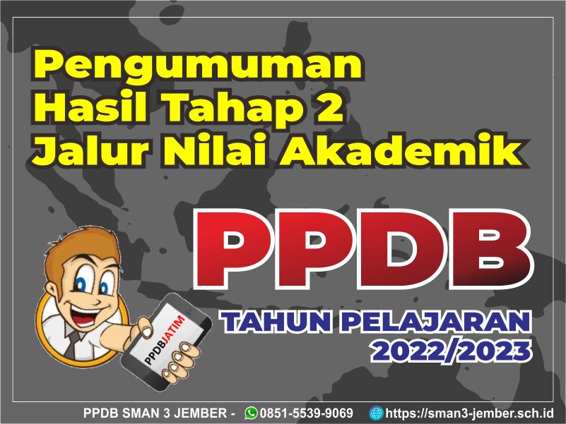 Pengumuman Hasil Ppdb Tahun 2022 Tahap 2 Jalur Nilai Akademik