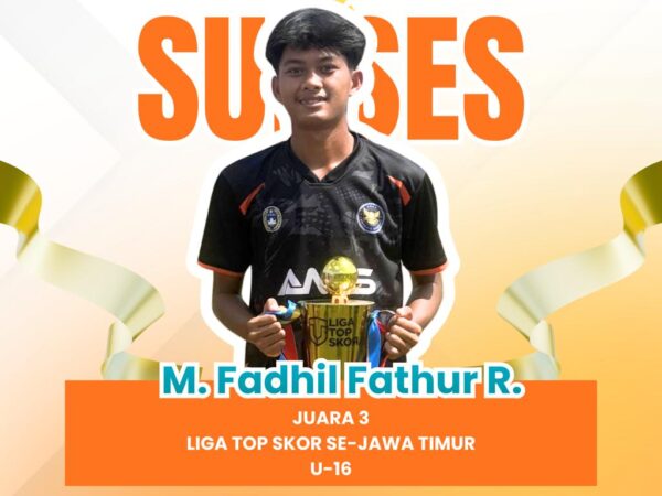 Juara 3 Liga Top Skor Se-Jawa Timur U-16