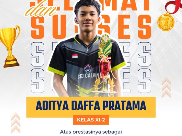 Juara 1 Bulutangkis Putra O2SN Tingkat Kabupaten Jember