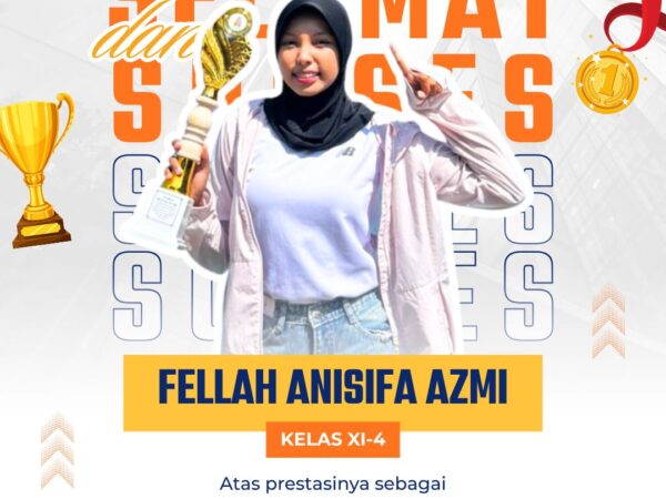 Juara 1 Lomba Renang Putri O2SN Tingkat Kabupaten Jember