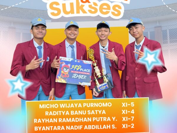 Prestasi kembali ditorehkan oleh siswa-siswi SMAN 3 Jember dalam ajang GYC – School City Qualifier 2026 Jember