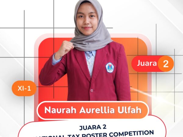 Juara 2 National Tax Poster Competition yang diselenggarakan oleh KSMP Tax Center FISIP UNEJ